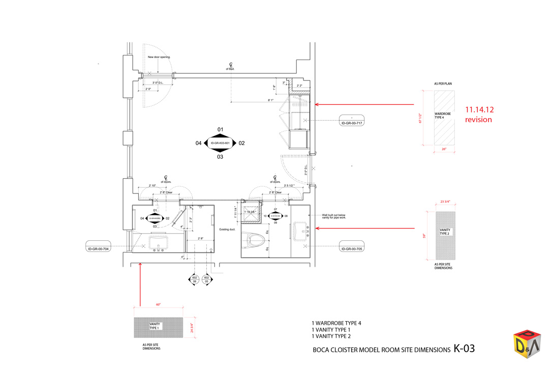Revision Wardrobe Drawing